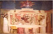 Giotto: Suzent Ferenc temetése - Firenze, Santa C